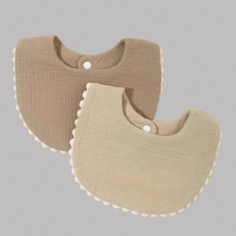 EARTHY CLASSIC GIFT SET (onesie and hat, 2 bibs, teether, hello world)