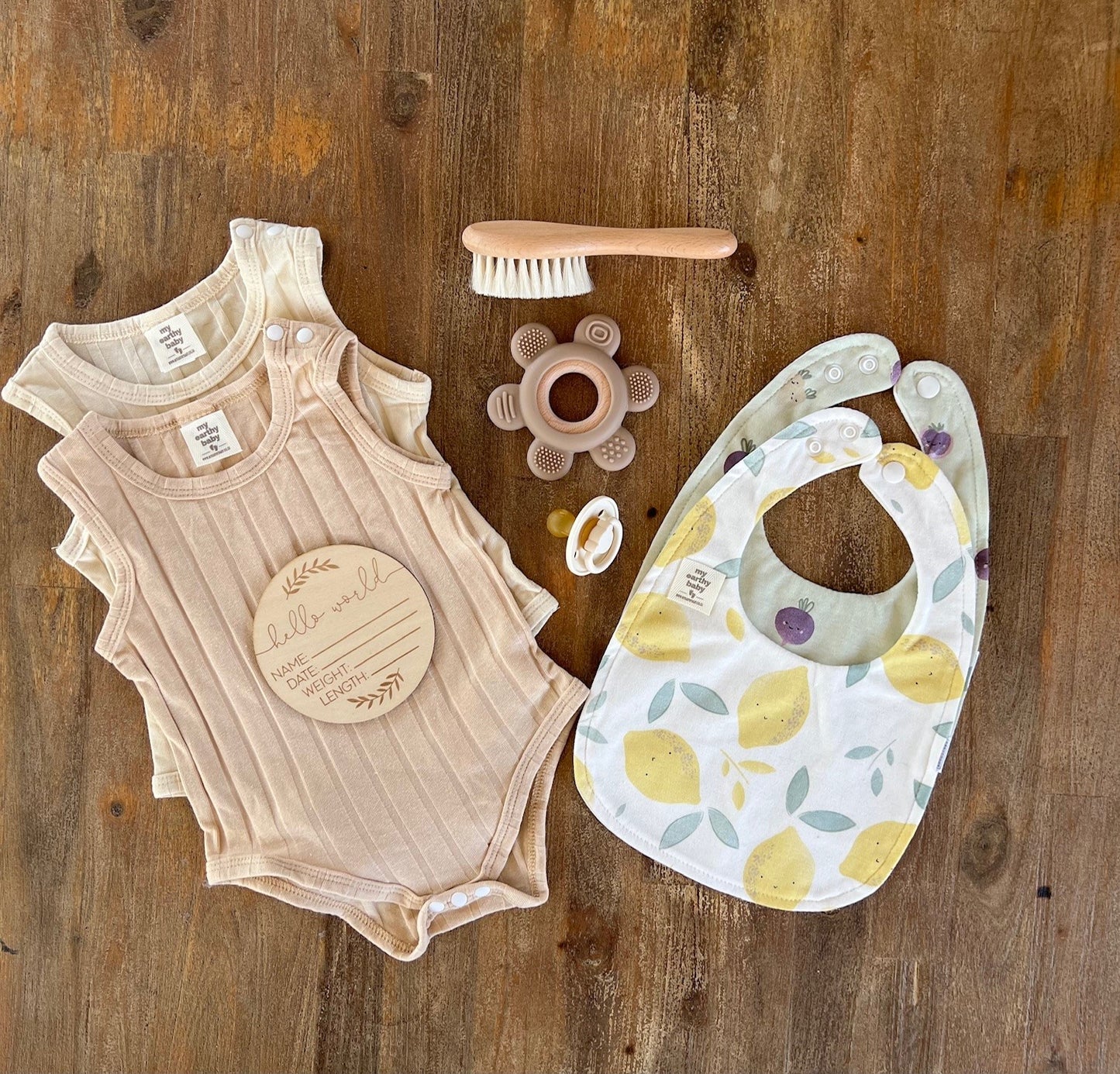 Earthy Summer Onesie Vest (Pack of 2)