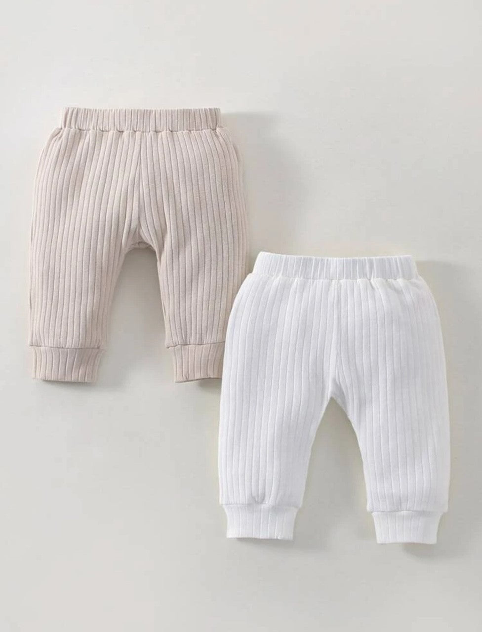 MY FIRST CUDDLE BUNNY AND EARTHY LEGGINGS GIFT SET (two leggings, cuddle bunny, teether, pacifier, hello world)