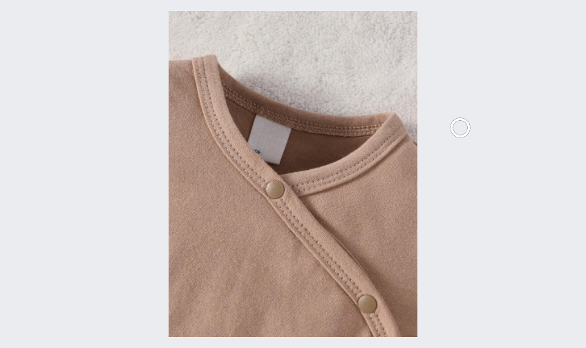 Earthy Coffee Long Sleeve Cotton Onesie