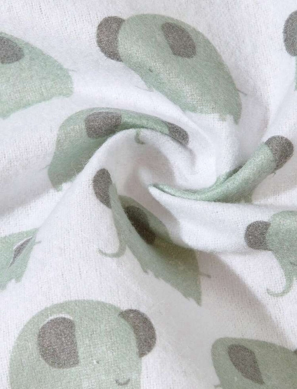 Newborn Safari Flannel Swaddles (Set of 2)