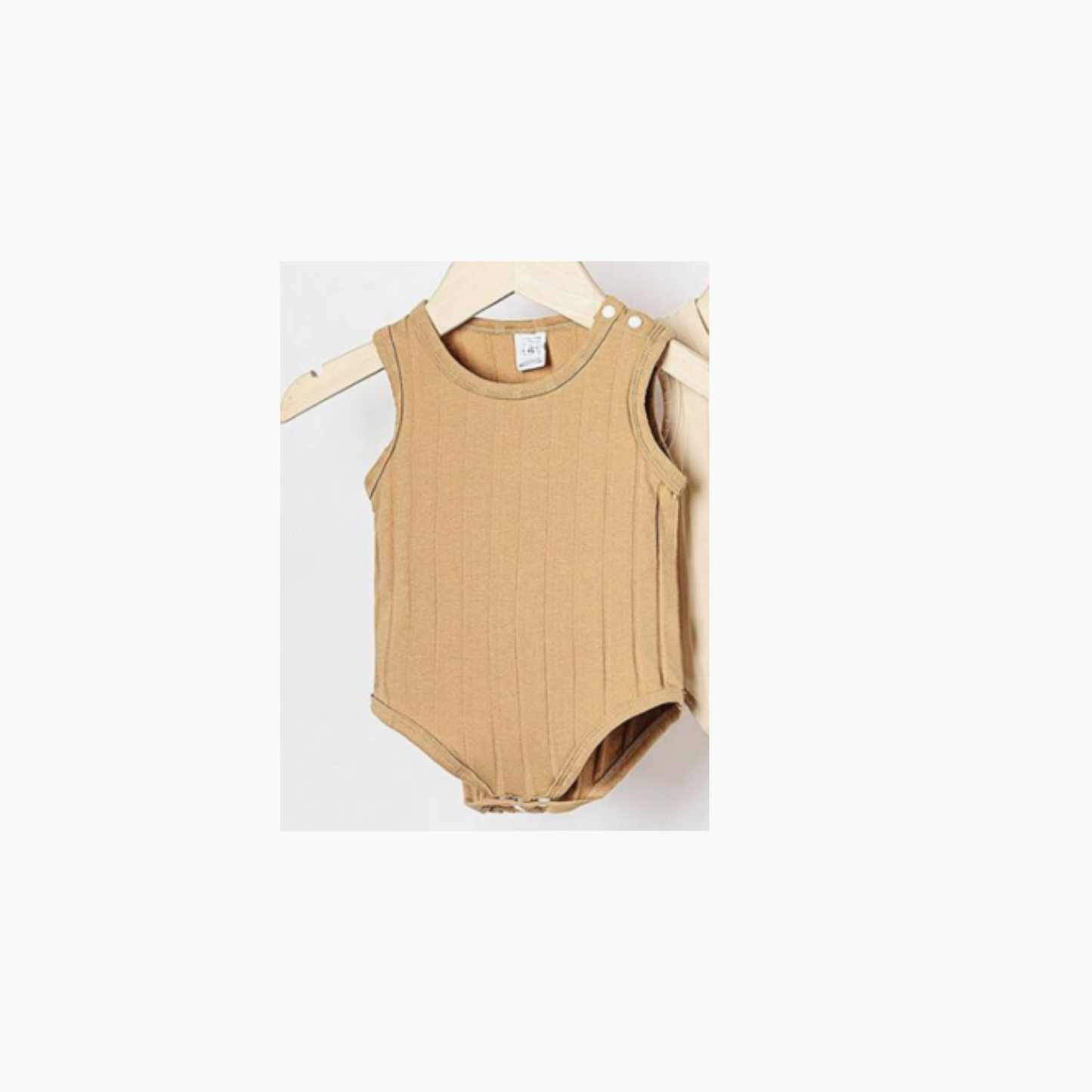 Earthy Summer Coffee Cotton Onesie Vest