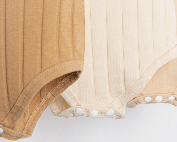 Earthy Summer Coffee Cotton Onesie Vest