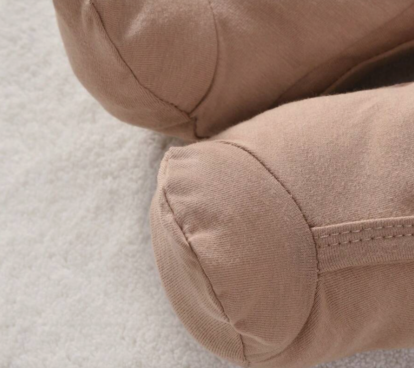 Earthy Coffee Long Sleeve Cotton Onesie