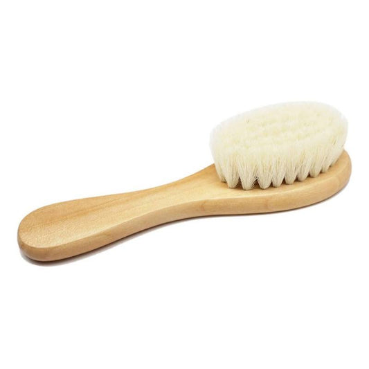 Earthy Wooden Baby Brush