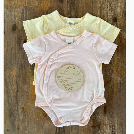 Cool Summer Short Sleeve Onesie (Pack of 2)